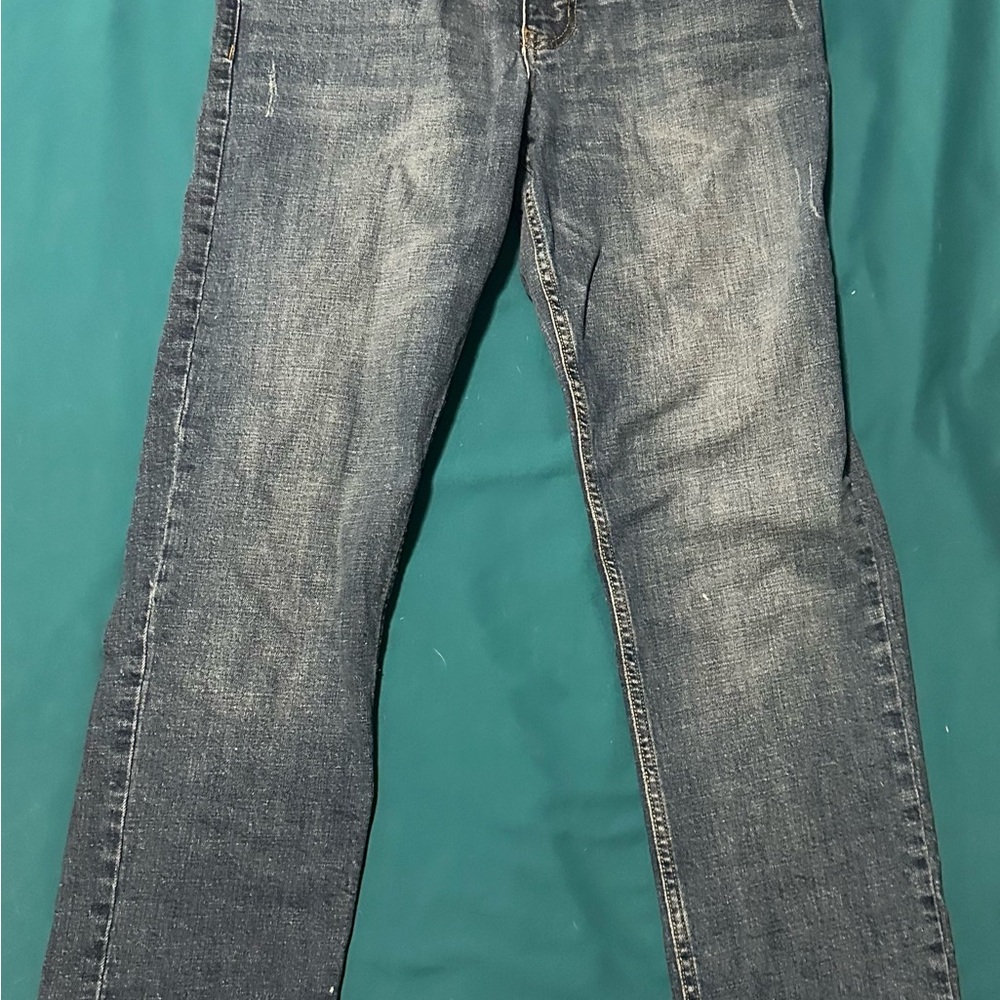 RSQ Blue Slim Straight Jeans with Vintage Appeal